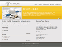 Tablet Screenshot of gs-tech.com